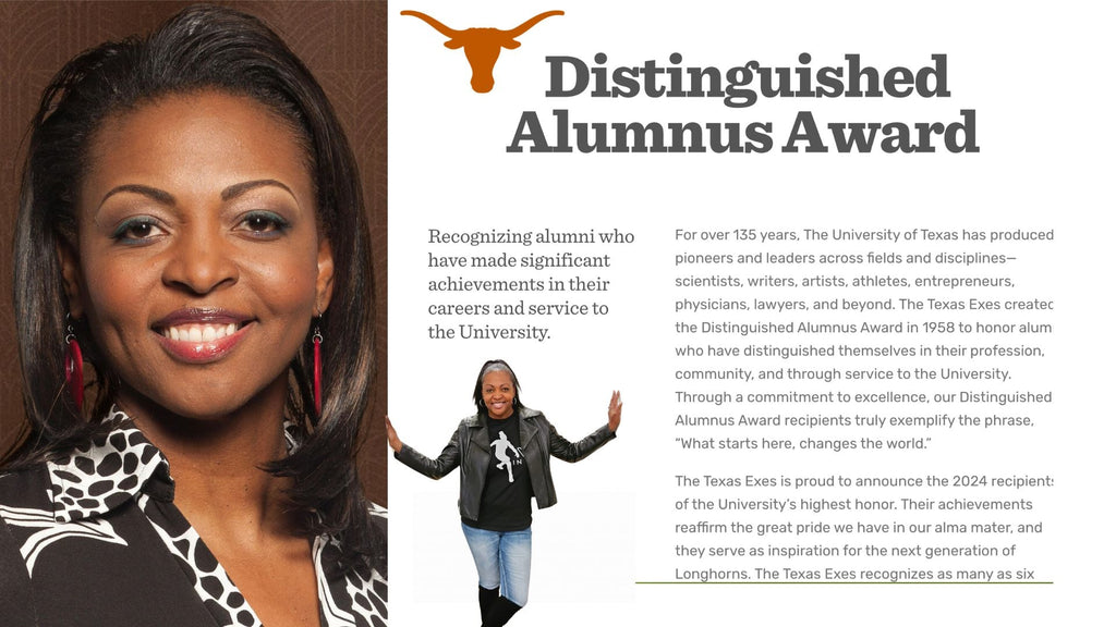 Fran Receives Distinguish Alum Award, University of Texas' Highest Honor