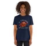 Load image into Gallery viewer, ALOOO-Fire-Basketball-Short-Sleeve Unisex T-Shirt